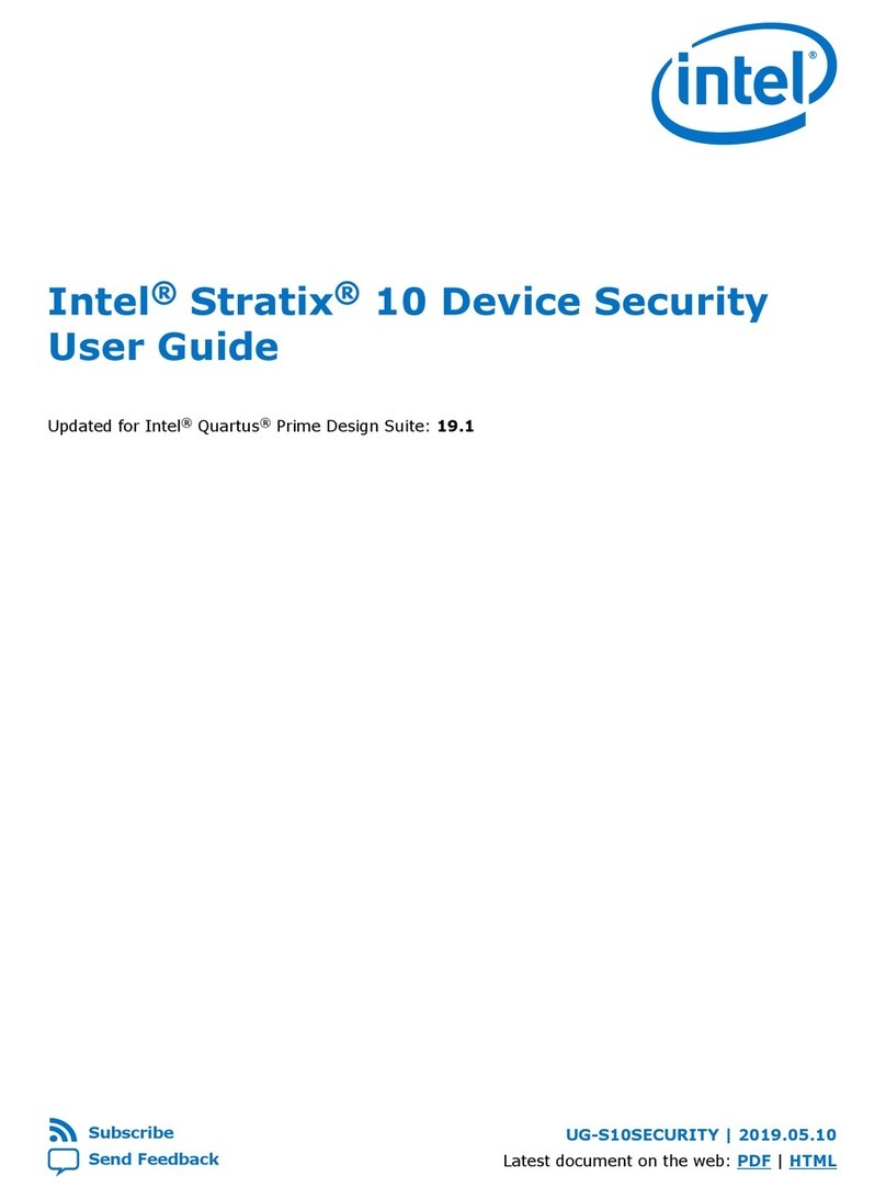 Intel Stratix 10 User manual