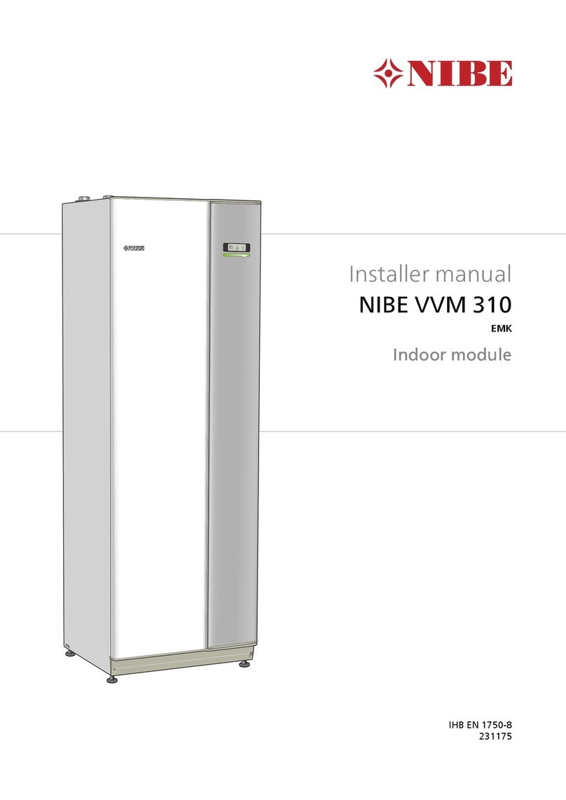 Nibe VVM 310 EMK Installer manual