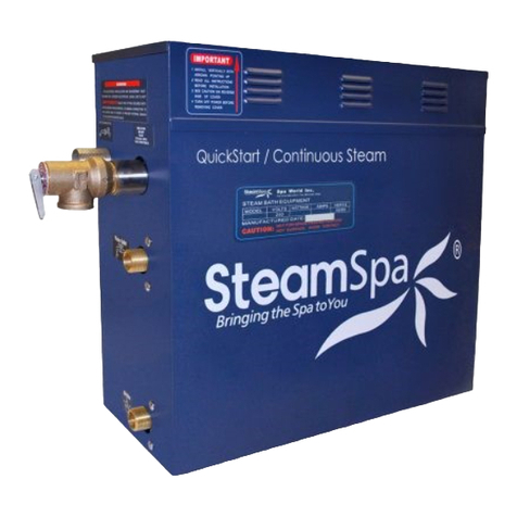SteamSpa S 450 user guide