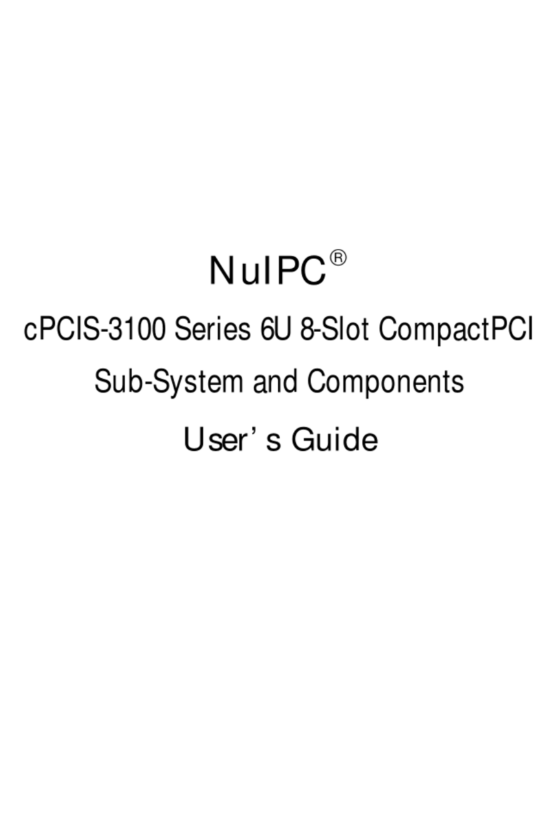 ADLINK Technology cPCIS-3100 Series User manual