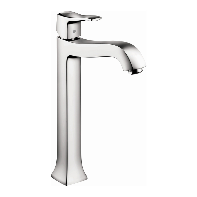 Hans Grohe Metris Classic 31078 Series Manual