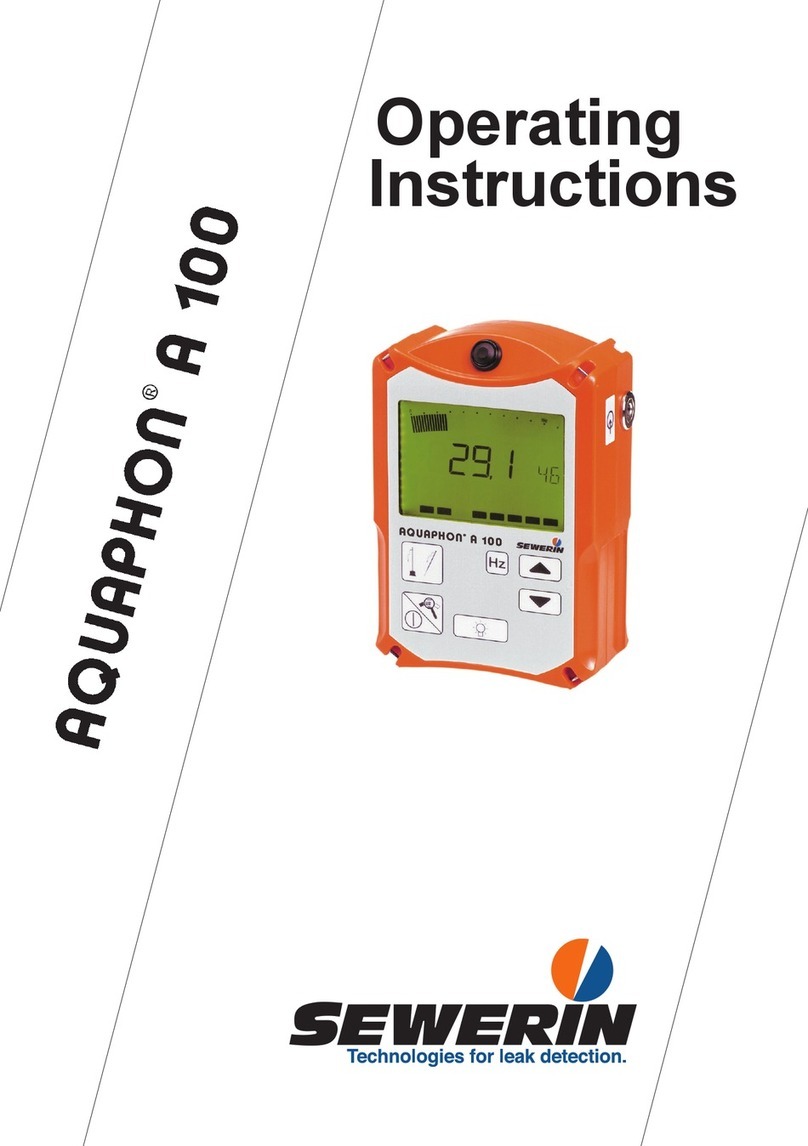 sewerin Aquaphon A 100 User manual sewerin Aquaphon A 100 User manual
