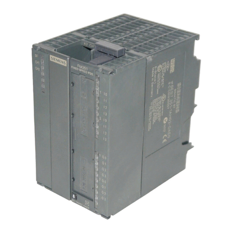 Siemens SIMATIC FM 351 User manual Siemens SIMATIC FM 351 User manual
