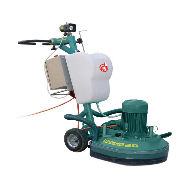 Superabrasive Lavina 20 owner's manual