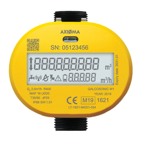 AXIOMA METERING UAB QALCOSONIC W1 Parts list manual