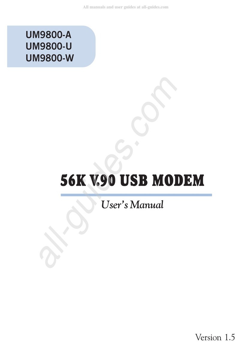 Aztech UM9800-U User manual