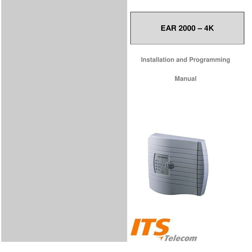 ITS Telecom EAR 2000-4K Assembly instructions