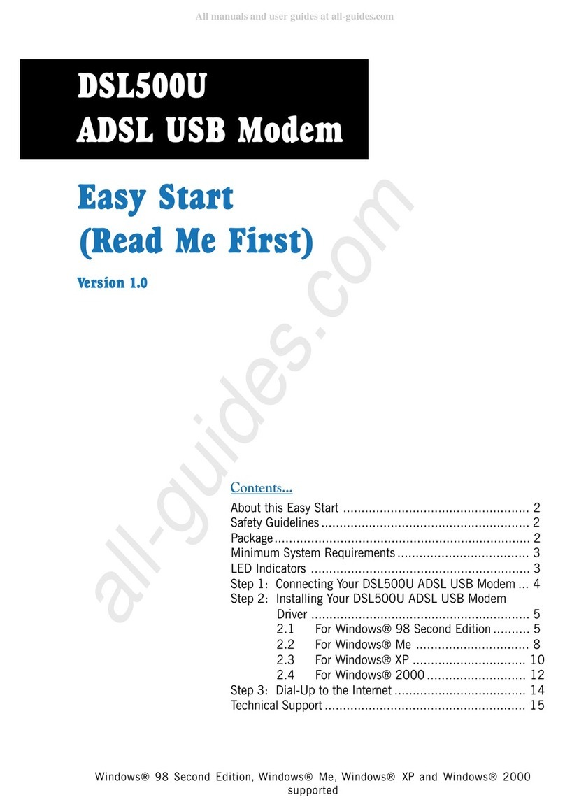 Aztech DSL500U Easy start