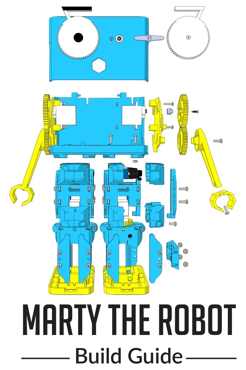 Robotical Marty the Robot User manual