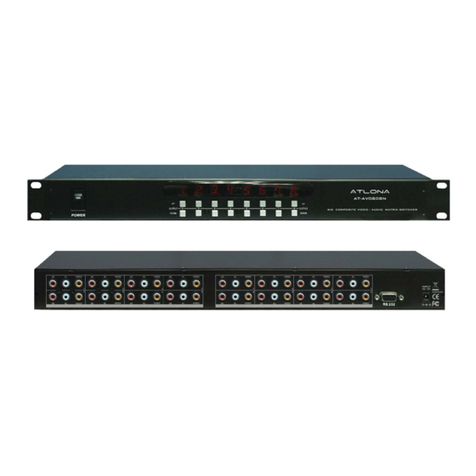 Atlona AT-AV0808N User manual