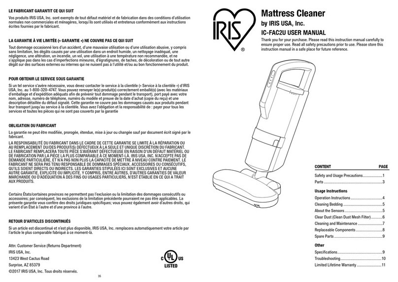 IRIS IC-FAC2U user manual