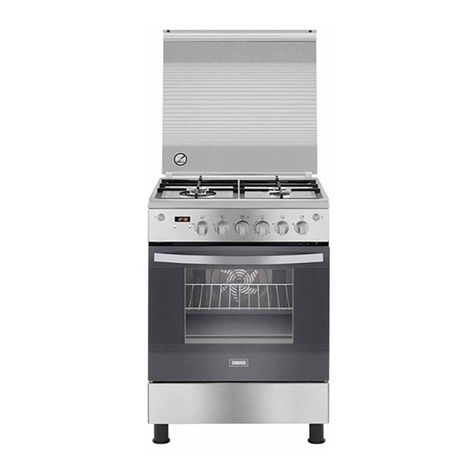 Zanussi ZCG64396XA User manual