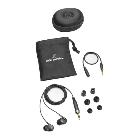Audio Technica EP3 User manual