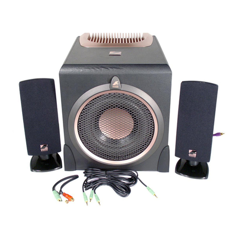 Acoustic Authority Power Driven Performance A-3780 User manual