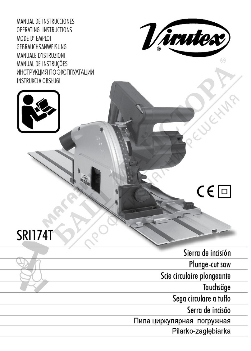 Virutex SRI174T operating instructions