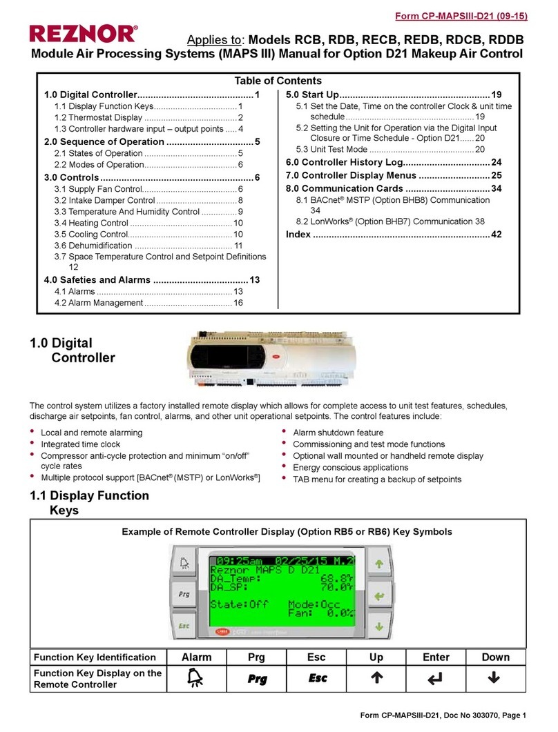 Reznor RCB manual