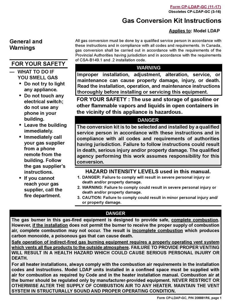 Reznor LDAP User manual