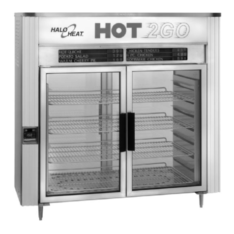 Alto-Shaam HALO HEAT HOT 2GO User manual
