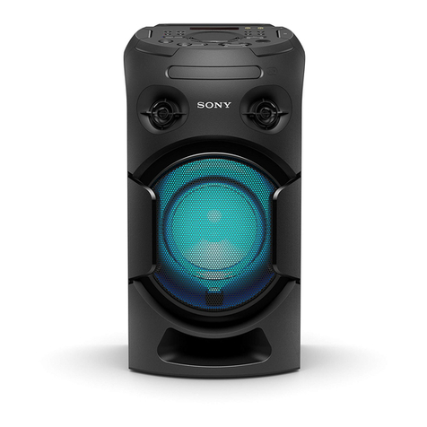 Sony MHC-V21D User manual Sony MHC-V21D User manual