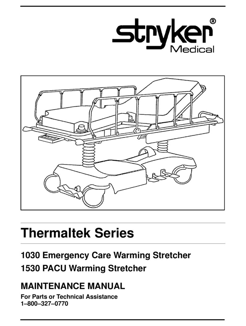 Stryker Medical Thermaltek Series Maintenance manual