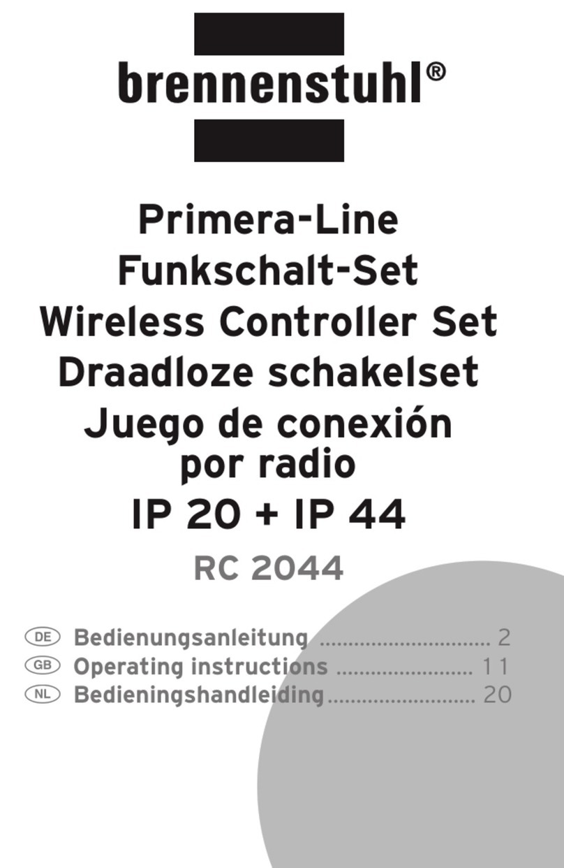 brennenstuhl RC 2044 operating instructions