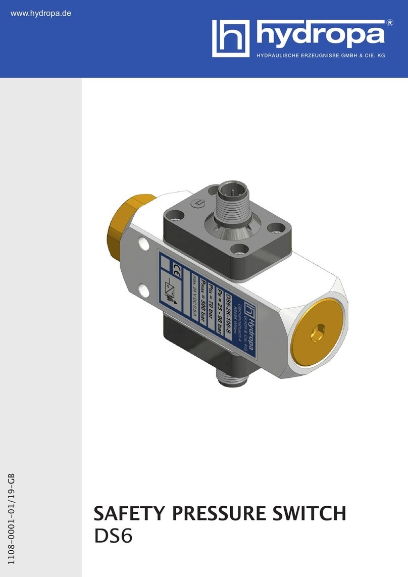 Hydropa DS6 Series User manual