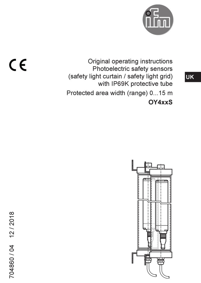 IFM OY4**S Series operating instructions IFM OY4**S Series operating instructions