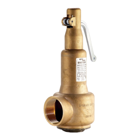 Spirax Sarco SV615 User manual