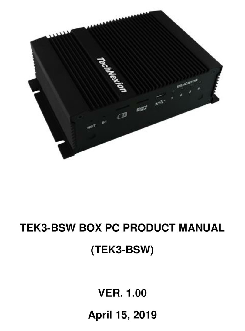 TechNexion TEK3-BSW User manual