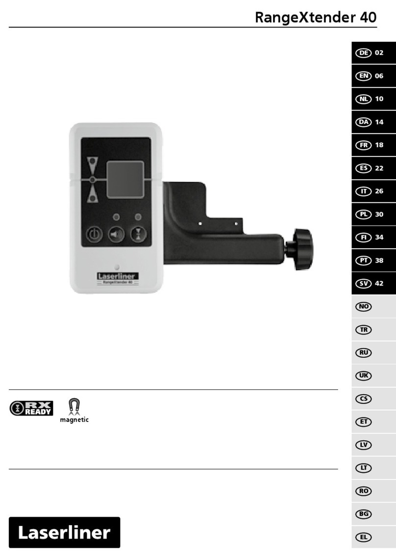 LaserLiner RangeXtender 40 quick start guide LaserLiner RangeXtender 40 quick start guide