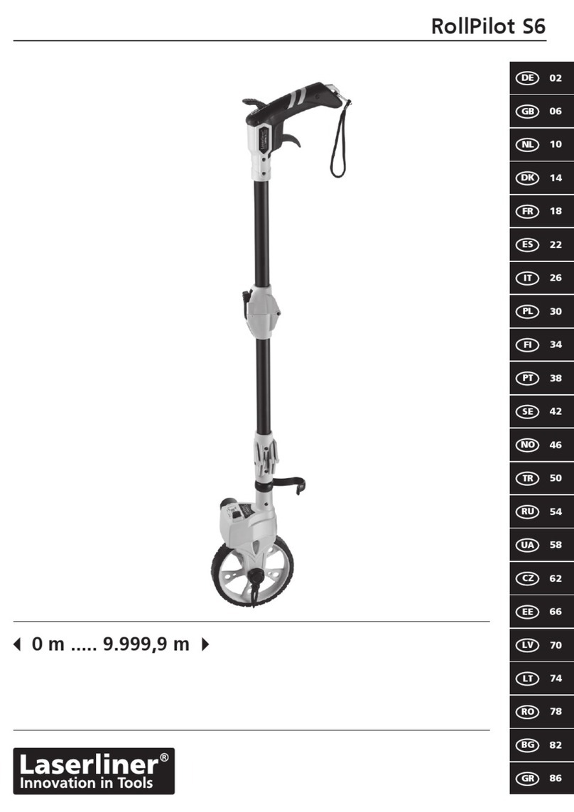 LaserLiner RollPilot S6 User manual