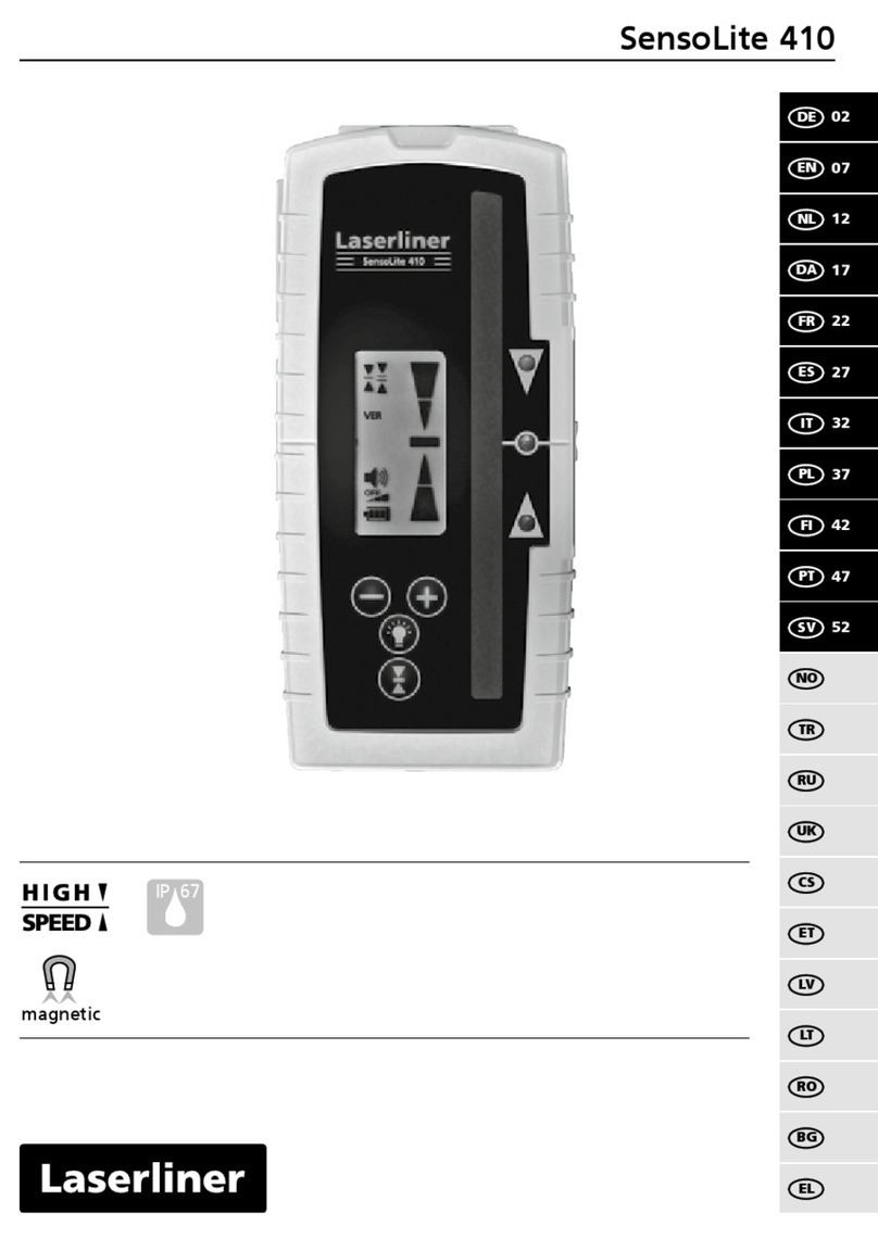 LaserLiner SensoLite 410 quick start guide