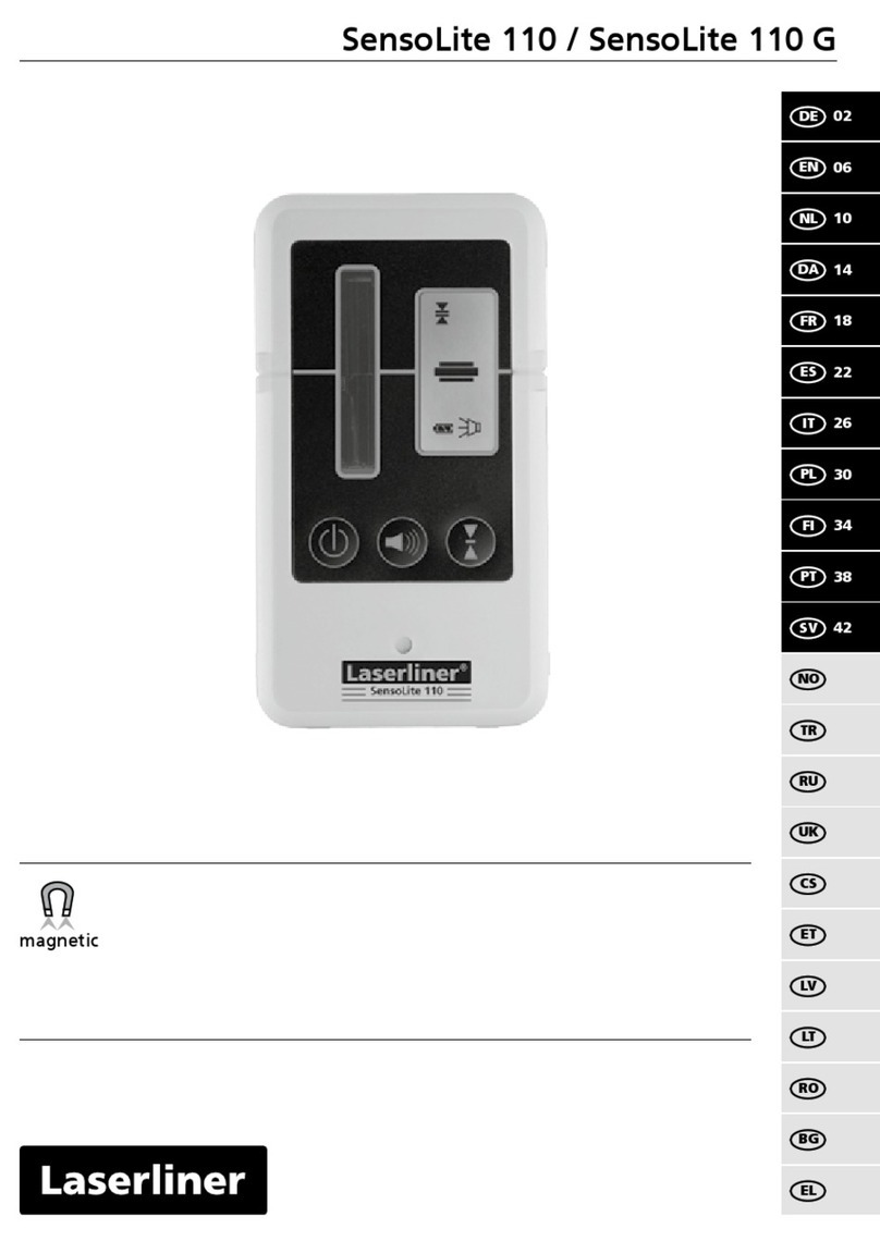 LaserLiner SensoLite 110 User manual