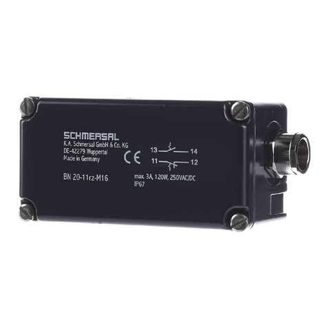 schmersal BN 20 User manual schmersal BN 20 User manual