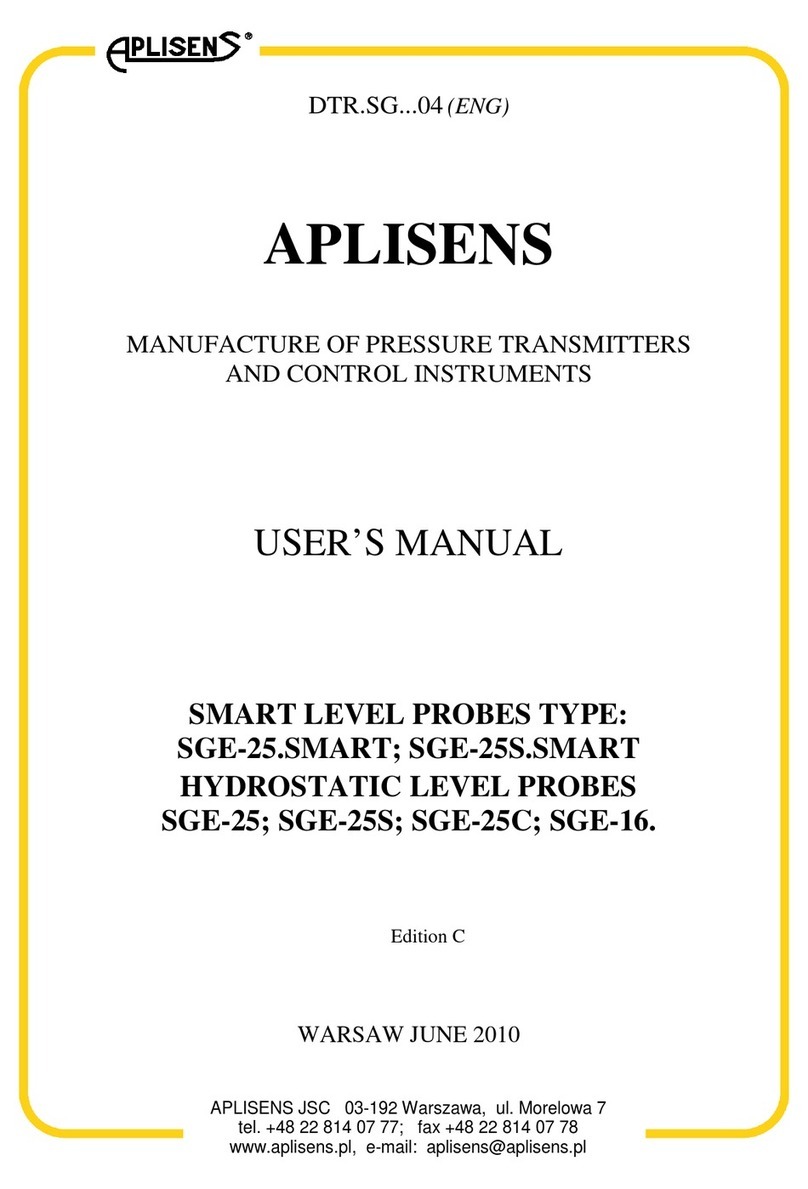 Aplisens SGE-25.SMART user manual