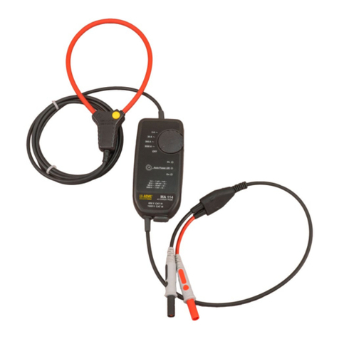 AEMC MA114 User manual