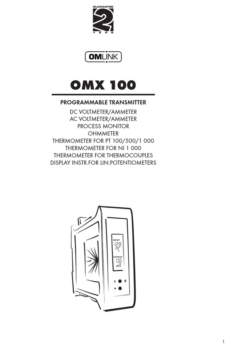Orbit Merret OMX 100 Series User manual
