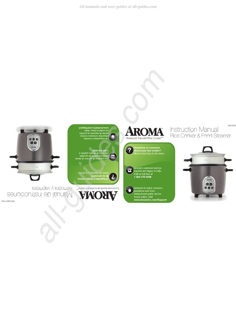 Aroma ARC-687D-1NG User manual