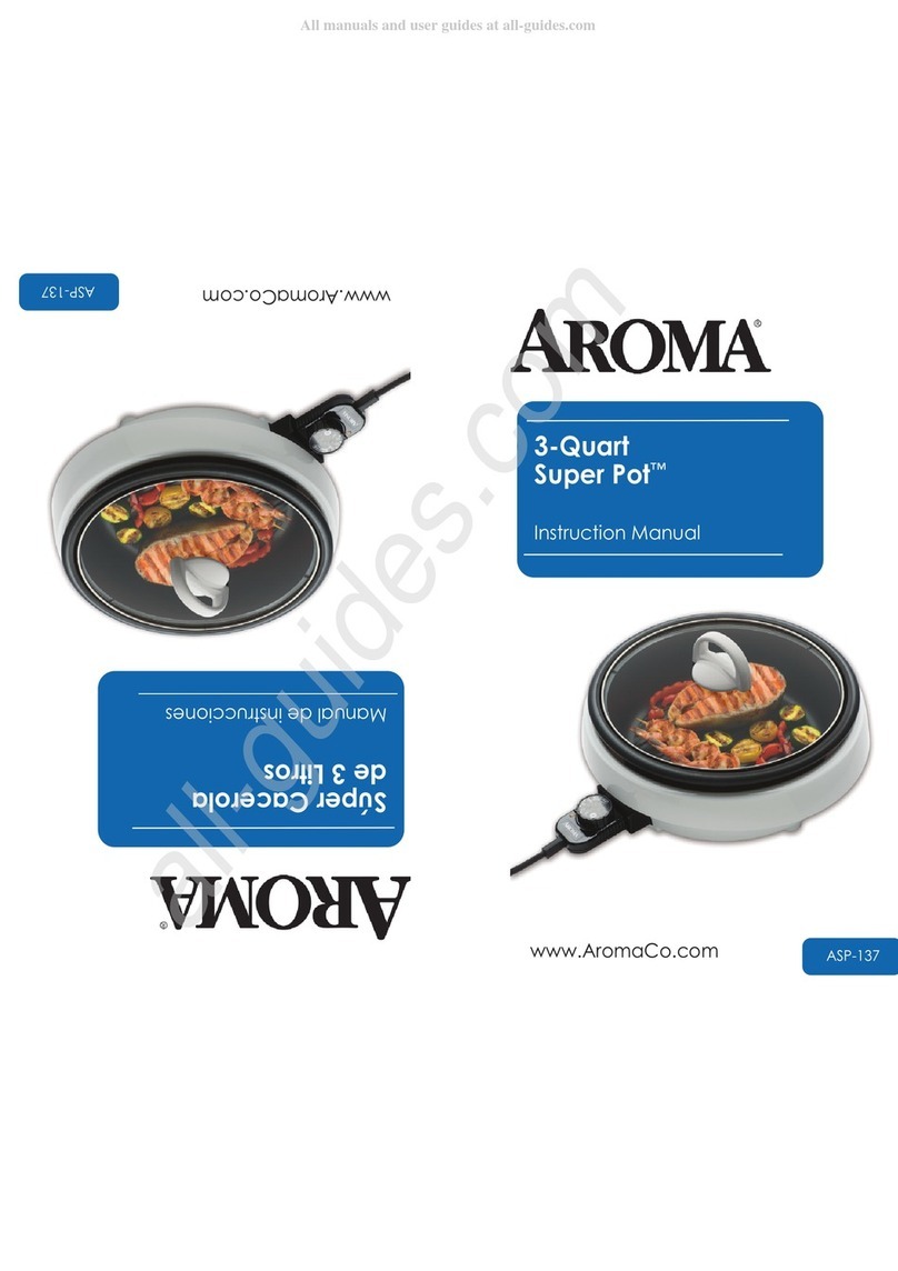 Aroma SuperPot ASP-137 instruction manual
