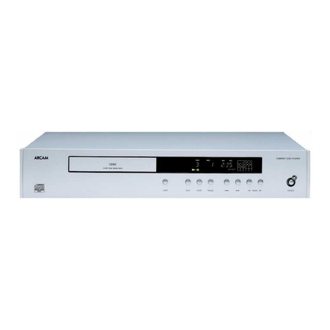 Arcam DiVA CD82 User manual