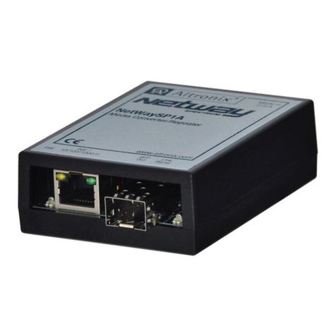 Altronix NetWaySP1A User manual