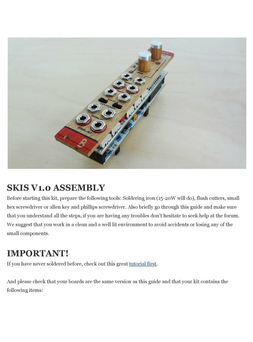 Bastl Instruments SKIS V1.0 User manual