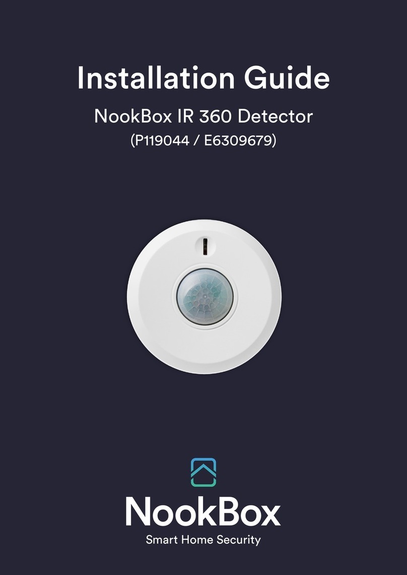 NookBox IR 360 Detector installation guide