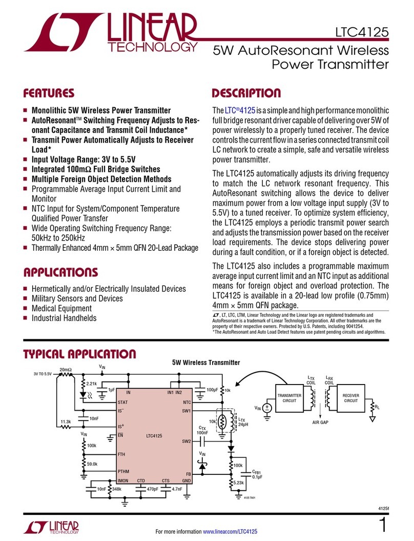Linear Technology LTC 4125 manual