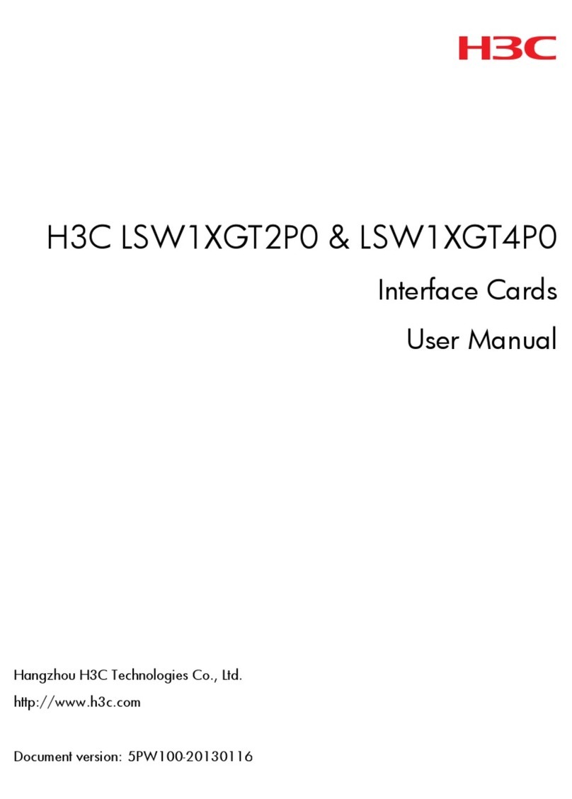 H3C LSW1XGT4P0 User manual