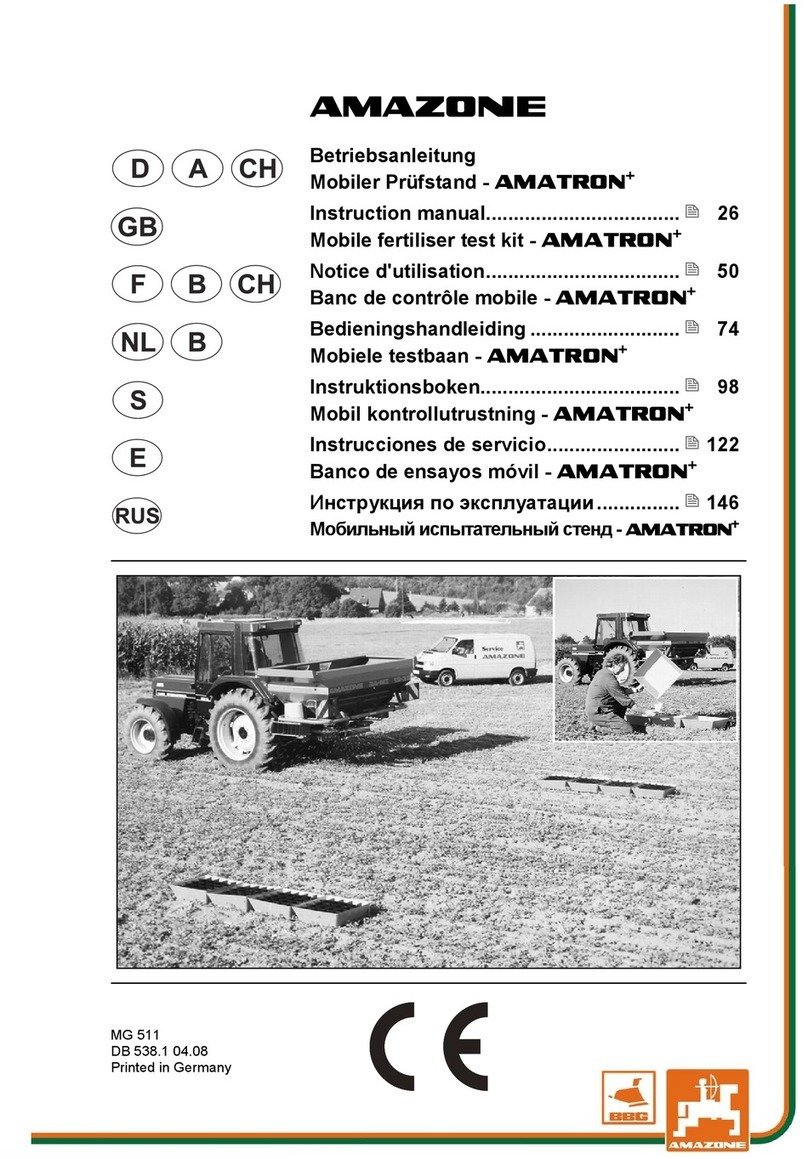 Amazone Amatron+ User manual