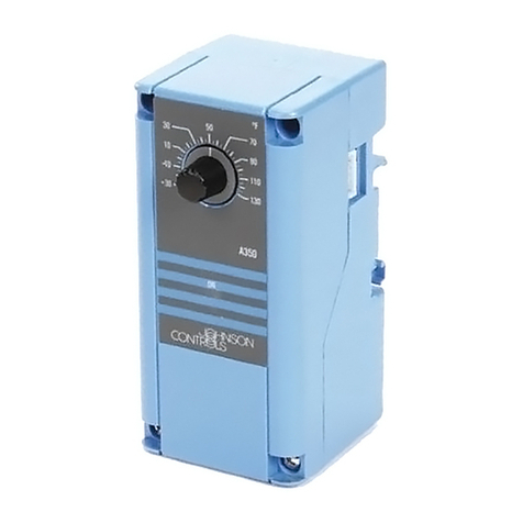 Johnson Controls System 350 A350A Service manual