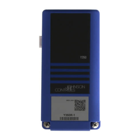 Johnson Controls System 350 Y350R Service manual Johnson Controls System 350 Y350R Service manual