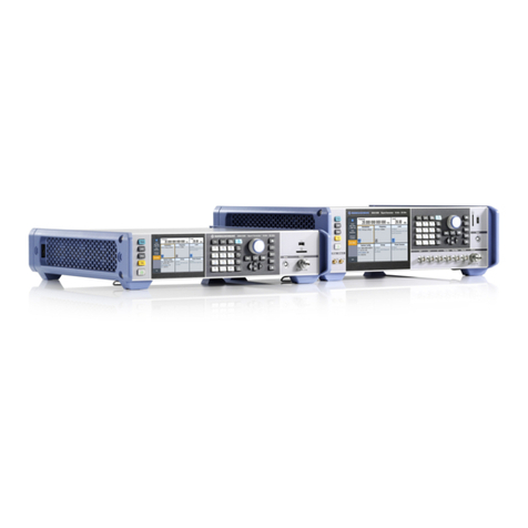 Rohde & Schwarz SMA100B user manual