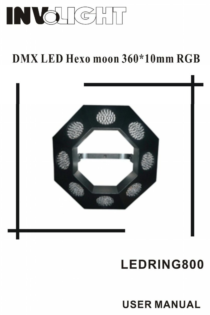 involight LEDRING800 user manual